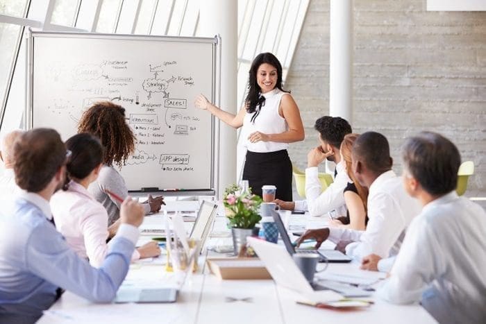 Group of people in meeting