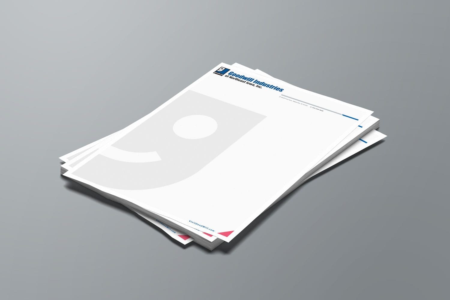 Goodwill Industries letterhead preview