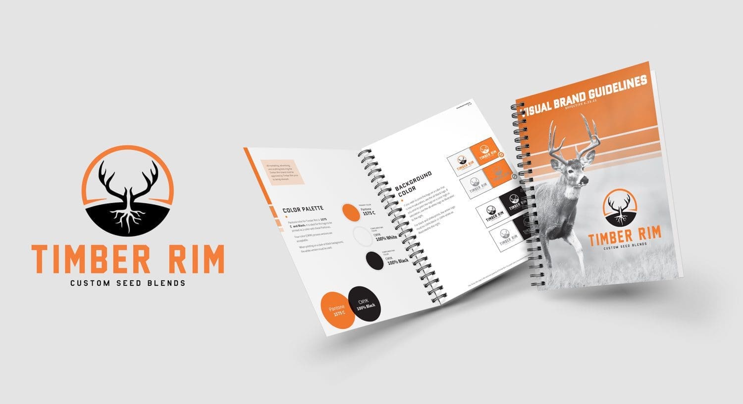 Timber Rim branding guidelines booklet