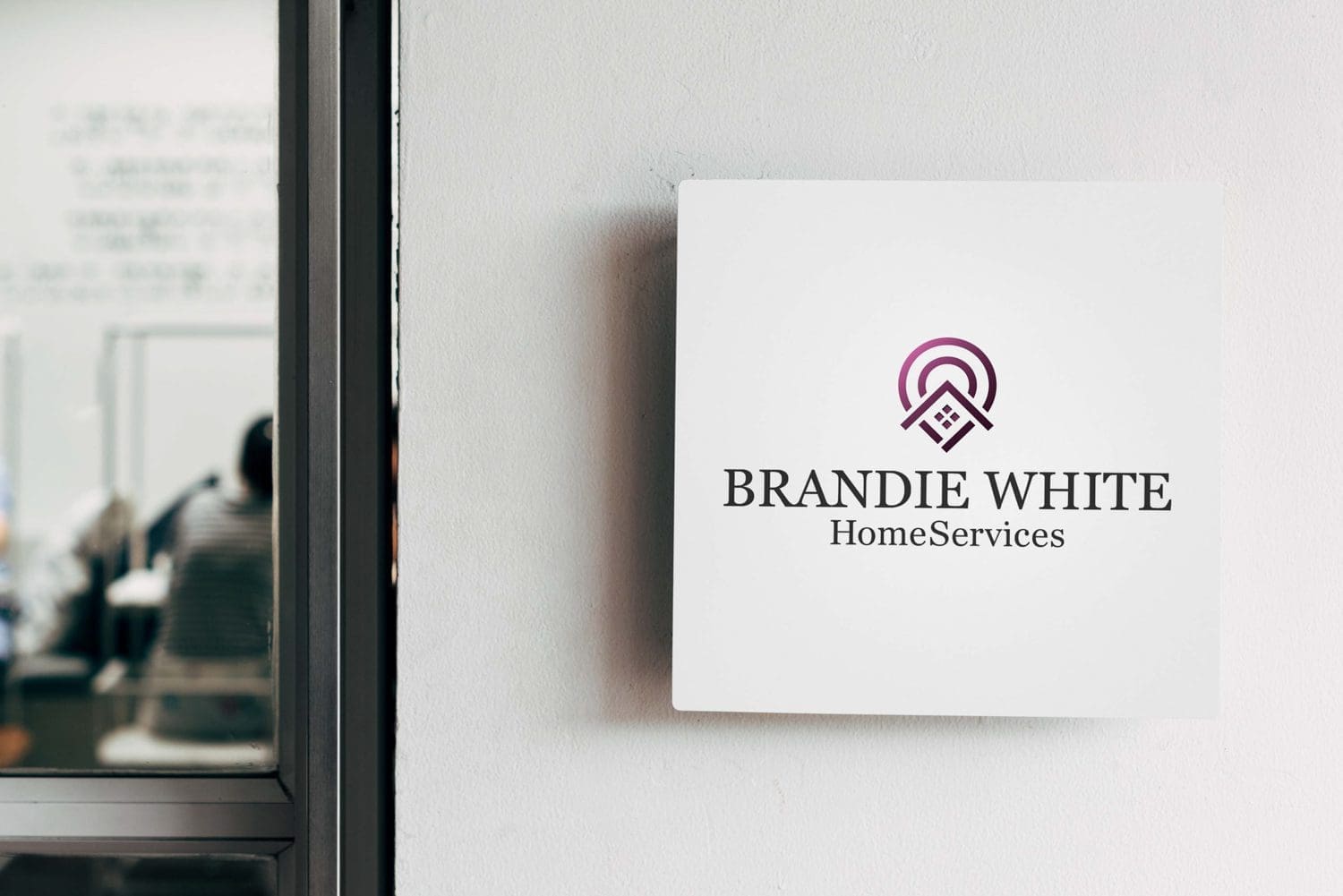 Brandie White Home Services sign