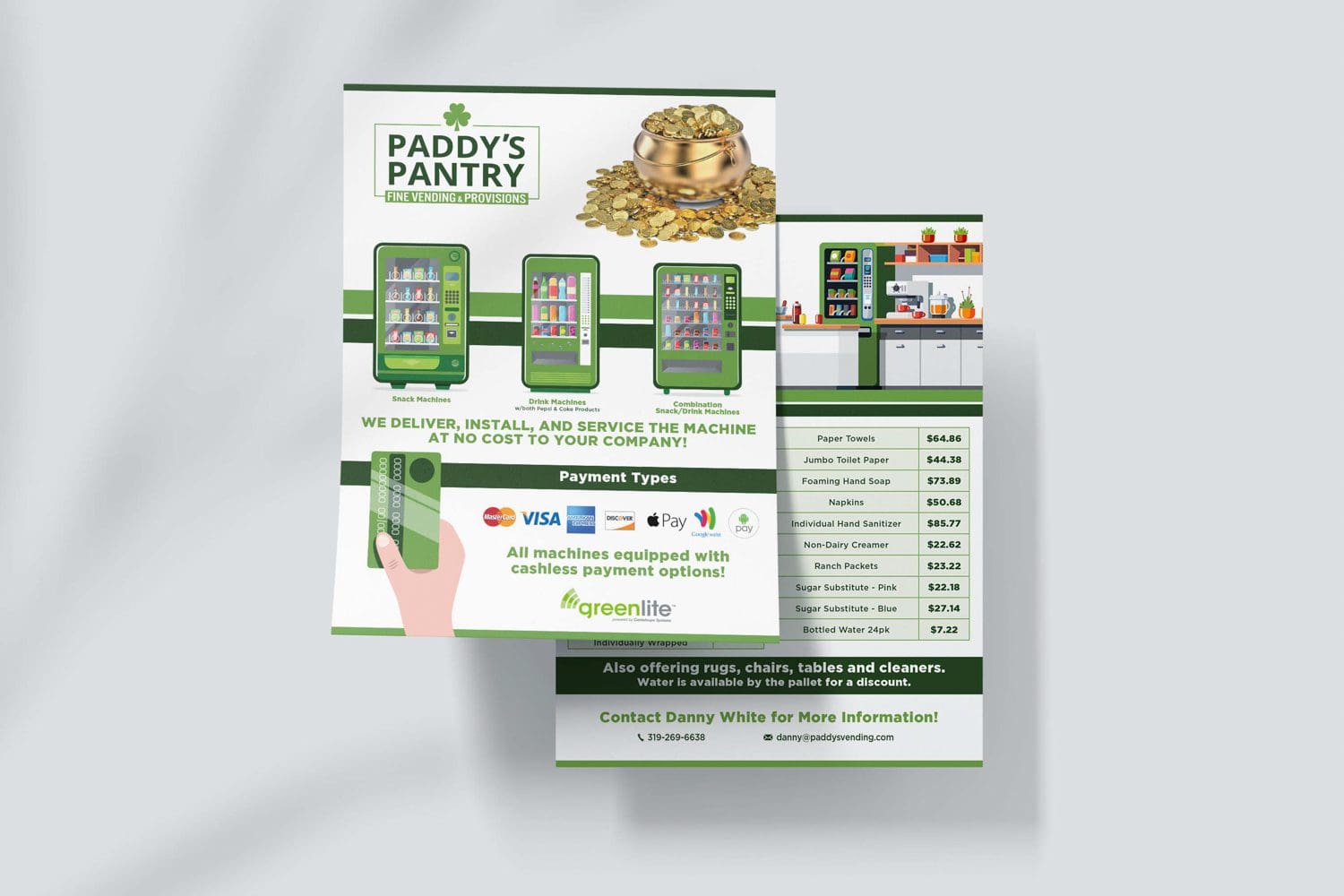 Paddys Pantry flyers